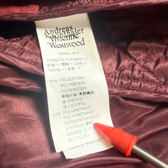 Vivienne Westwood 2017 2k$+ Andreas Kronthaler Padded Purple Skirt - Picture 9 of 13